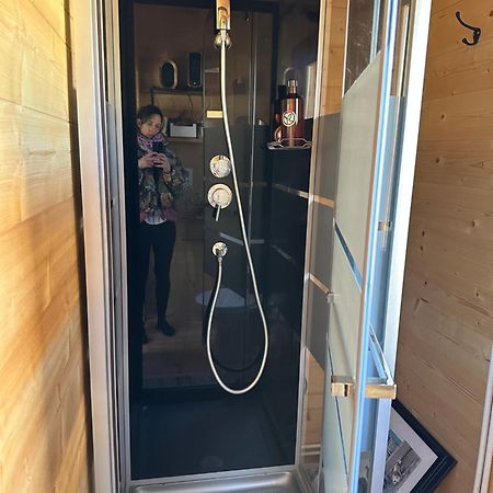 Maison En Bois 1 Chambre 4 Couchages Type Tiny House 그랑빌 외부 사진