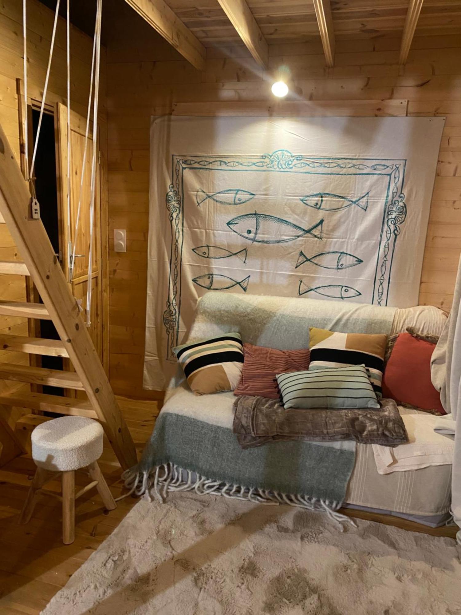 Maison En Bois 1 Chambre 4 Couchages Type Tiny House 그랑빌 외부 사진
